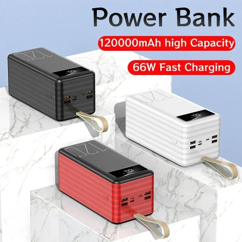 66W Fast Charging Portable Power Bank