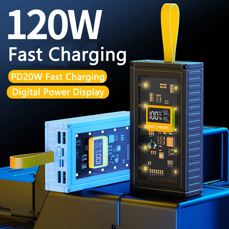 PD 120W Fast Charging Powerbank