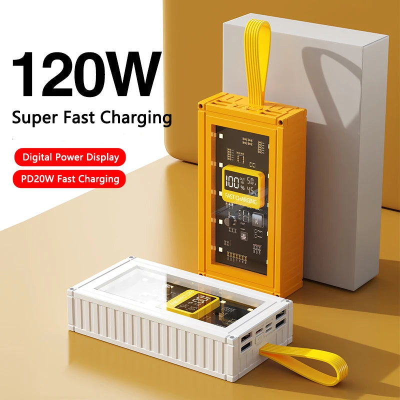 PD 120W Fast Charging Powerbank