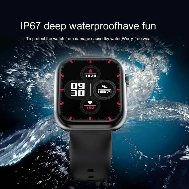 HD Bluetooth Calls Men's smartwatch