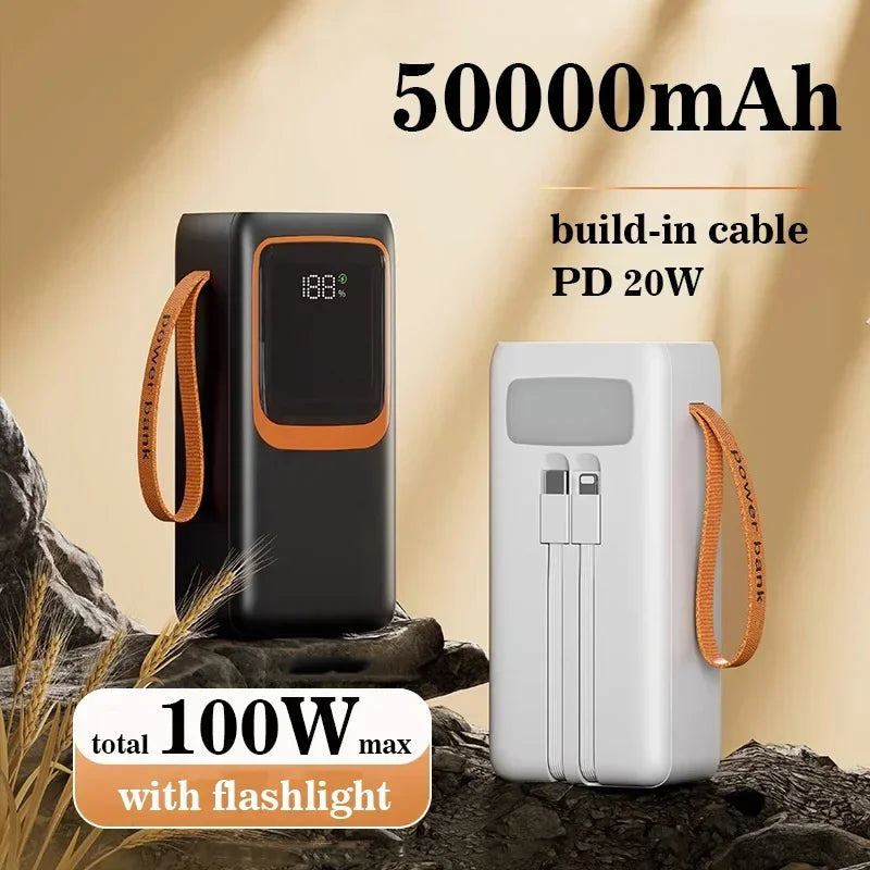 Powerful 50000mAh Power Bank